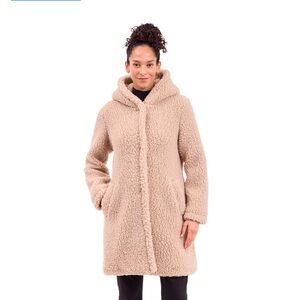 Small tan teddy bear coat. Kohls - Women’s hooded teddy coat.